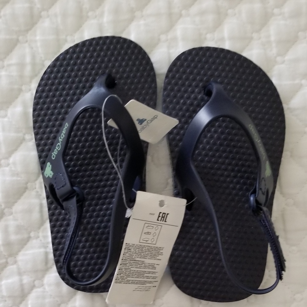 Brand new baby flip flops